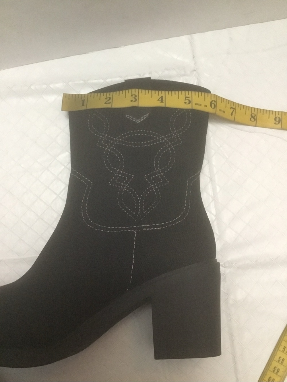 Black Vivaia Pointed Toe Block Heel Pumps size 36.5 - Picture 6 of 8